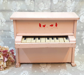 Roze kinderpiano VERKOCHT