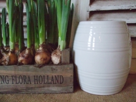 Witte pot 'gerst' VERKOCHT