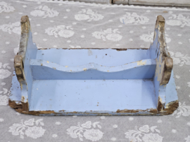 Blauw krukje