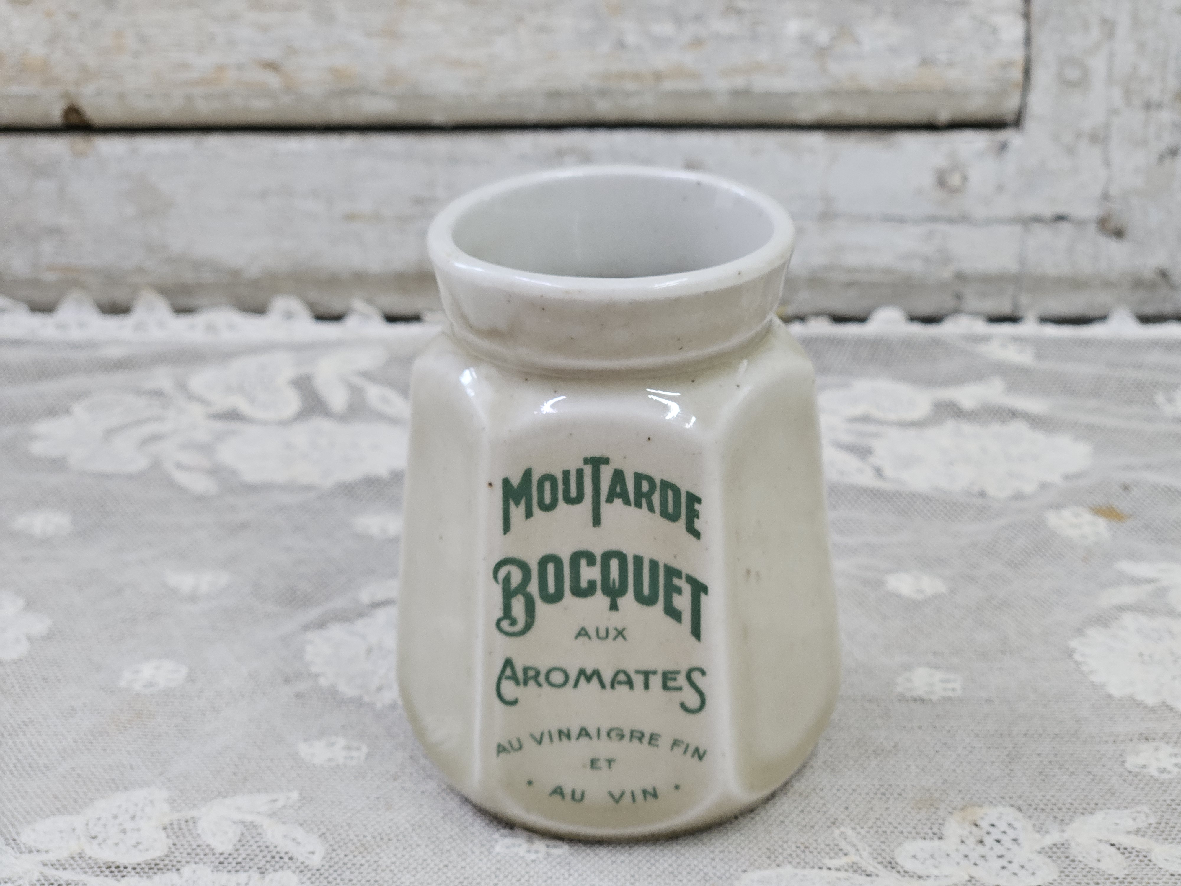 Mosterdpotje Bocquet groen