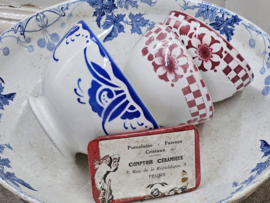 Blauw kommetje VERKOCHT