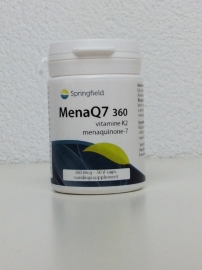 MenaQ7 360 - Vitamine K2 menaquinone-7 -360 mcg - 30 V-caps