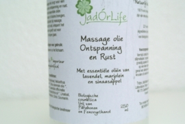 Bionatural Massage olie "Ontspanning & Rust" - 250 ml