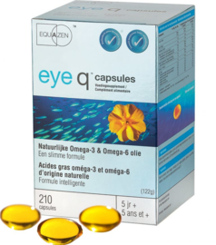 Eye Q Chew Omega 3/6 vetzuren 500 mg - 210 softgels