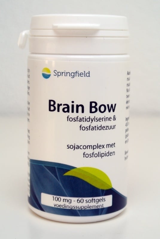 Brain Bow - 60 softgels 100 mg fosfatidylserine & fosfatidezuur