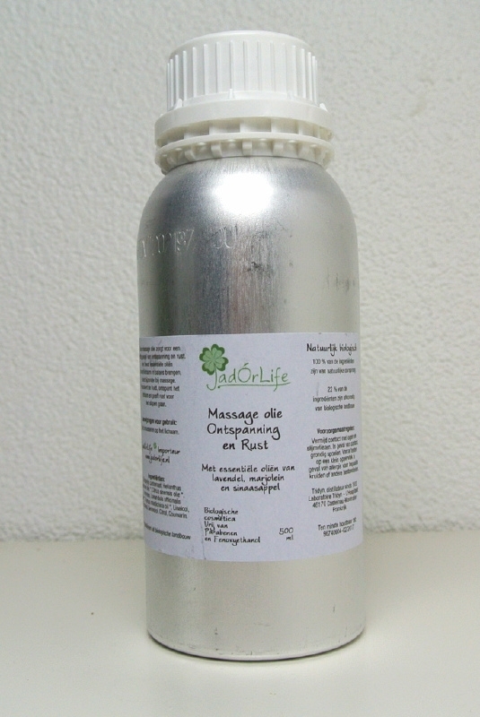 Bionatural Massage olie "Ontspanning & Rust" - 500 ml