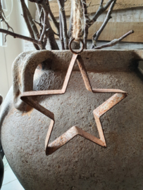 Ster roest 10cm