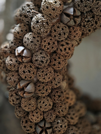 Natuurlijke krans vruchtjes 30cm