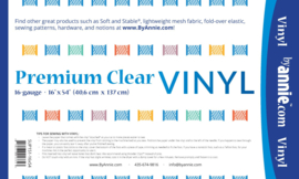ByAnnie Premium Clear Vinyl