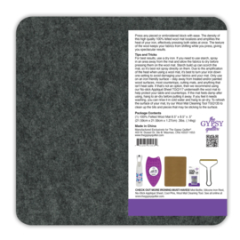 Felted Wool Pressing Mat - 8.5 inch square