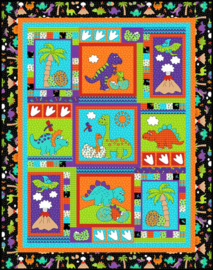 Dinoland -  Kids Quilt