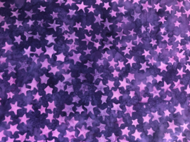 Java Batiks -Scattered Stars purple