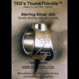 TED's Duim Vingerhoed - zilver