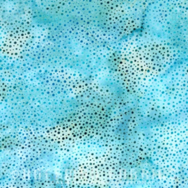 Hoffman Batik Dots 885-136-Peacock