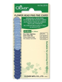 Flowerhead Pins (fine) 20 stuks