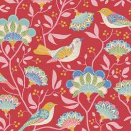 Tilda Jubilee – Bird Tree – Red