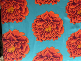 Full Bloom Red by Kaffe Fassett  150 x 274 cm