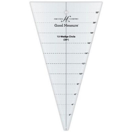 12 Wedge Circle Ruler 30 Degrees - Good Measure Amanda Murphy