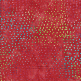 Handmade Batik  Dots Orange