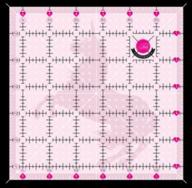 Tula Pink - Non Slip Unicorn Ruler  6.5 x 6.5 inch