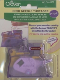 Desk Needle Threader - Paars