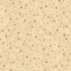 Frosty Snowflakes - Golden Stars