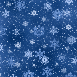Landscape Medley - Snowflakes Royal