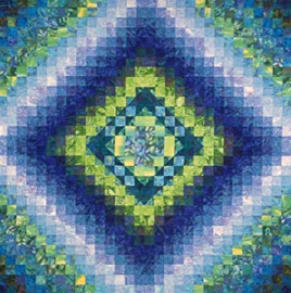 Reflections on the Pond Quilt Pattern By Joen Wolfrom
