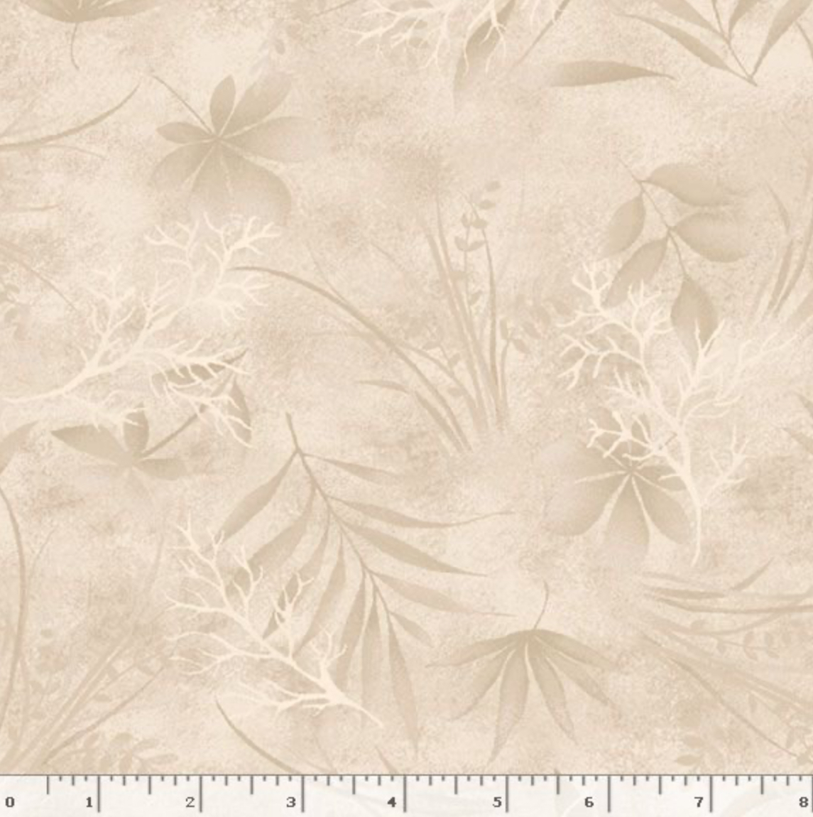 Marcus Fabrics – Leaves Tan