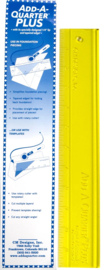 Add-a-Quarter Ruler plus 12 inch