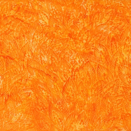 Island Batik Wheat Leaves - Orange