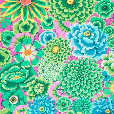 Kaffe Fassett Collective – Enchanted Green (108″ wide backing)