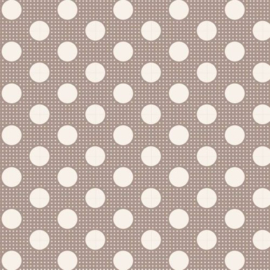 Tilda  medium Dots -  Grey
