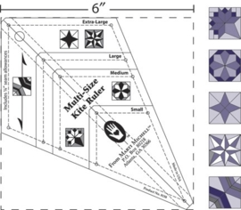 Multi-Size Kite Ruler