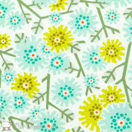 Clementine Flower Aqua by Heather Bailey