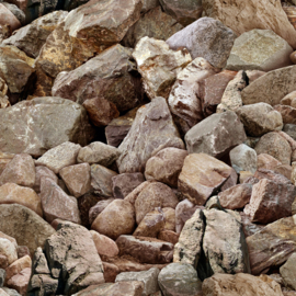 Landscape Medley - Rocks Brown