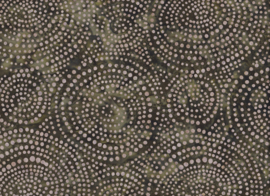 Handmade Batik Large circles Khaki