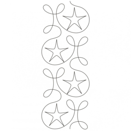 Ginger Star Border