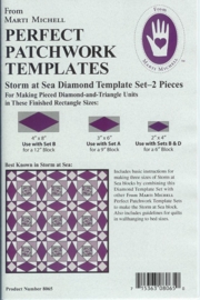 Storm At Sea Diamond / Rectangle Template Set