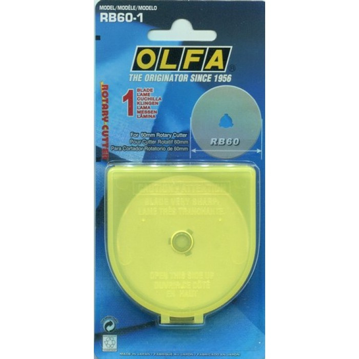 Olfa Reserve mes - 60 mm (1 mes) Spare Blade