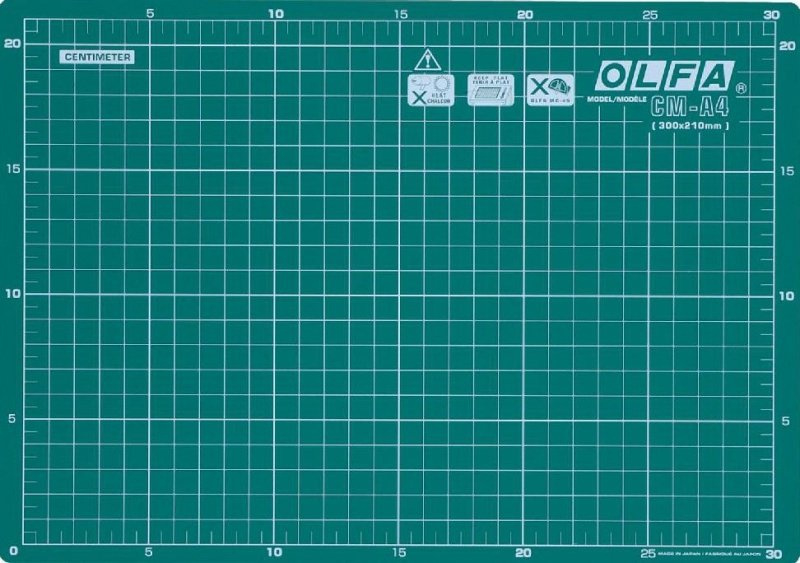 welvaart Bloody leugenaar Olfa Snijmat A4 | Snijmatten | QuiltersPalet