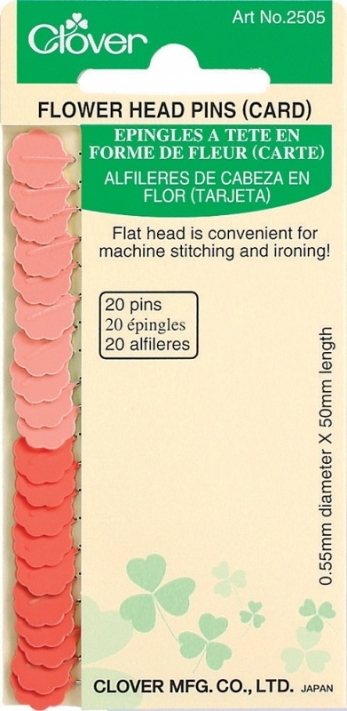 Flowerhead Pins (normal) 20 stuks