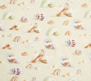 Coastal Bliss: Shells Taupe - Wilmington Prints 89176-213