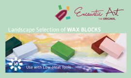 Encaustic Art landschap set