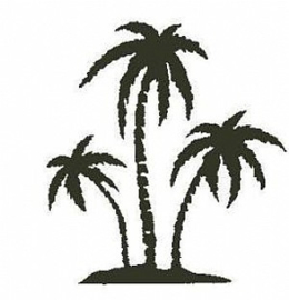 Stempel Palmbomen