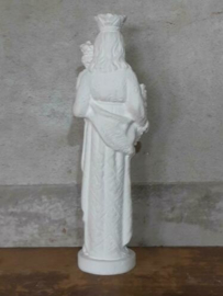 Oud Antiek Gipsen Mariabeeld Maria Beeld OLV van Stoepe