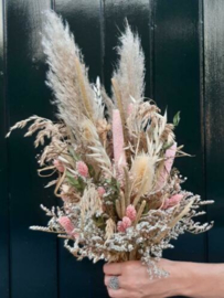Bruidsboeket van Droogbloemen -Speciaal voor Jou Gemaakt- Droogboeket