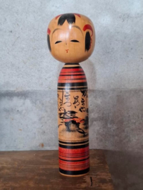 Oude Vintage Japanse Kokeshi Houten Pop Doll Toogatta