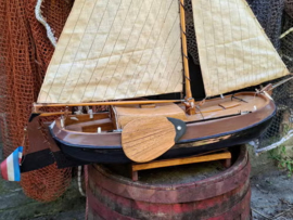 Oude Vintage Maritieme Modelboot Botter