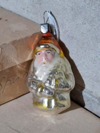 Oude Vintage Kerstbal 8252 Oekraine Kerstman